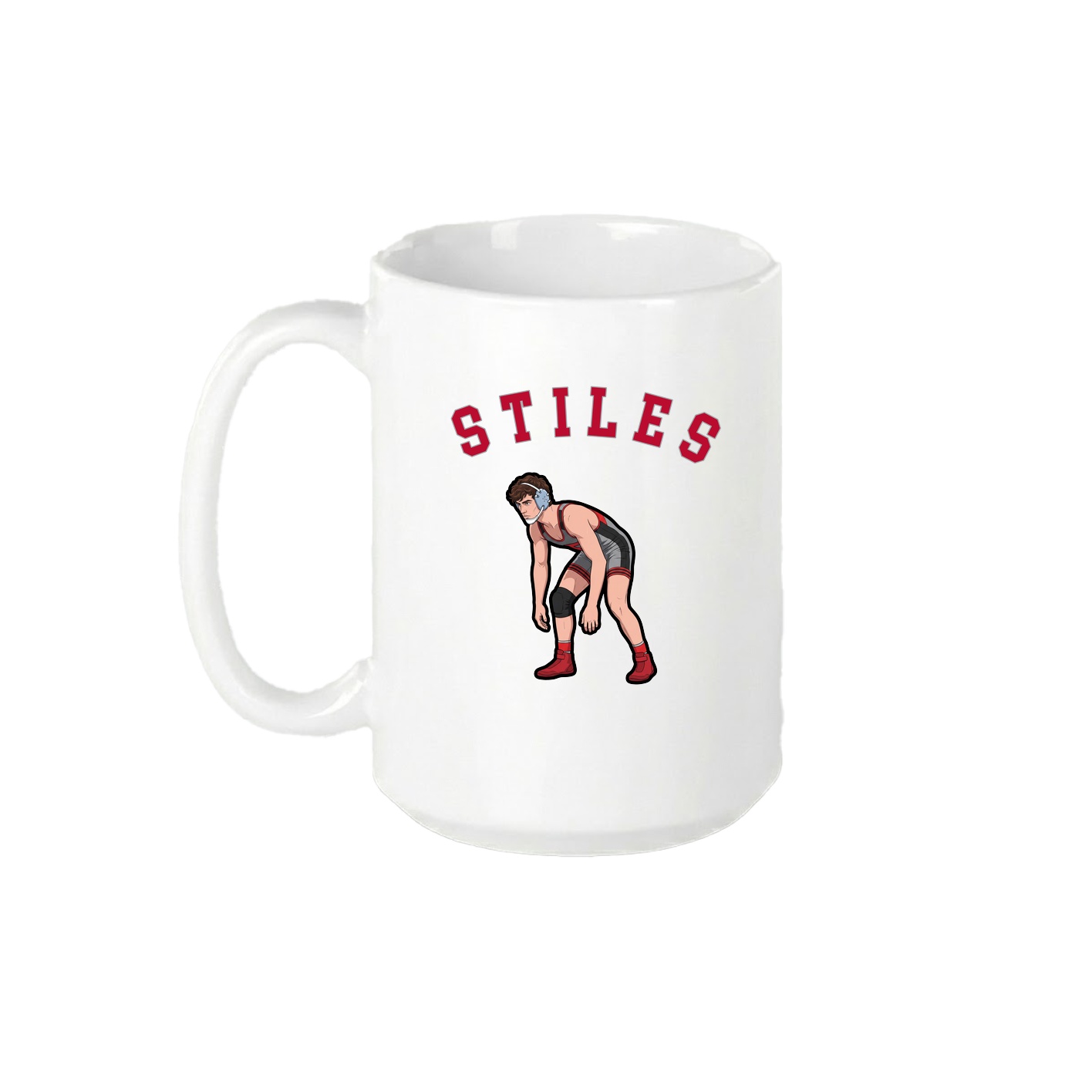 15oz Coffee Mug — Shirsey Arch in White