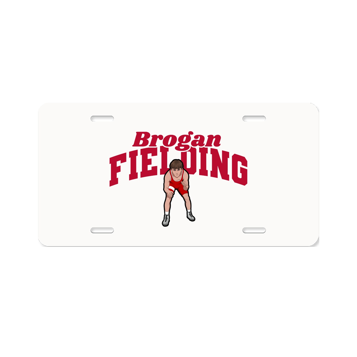 License Plate — Signature Arch in Classic