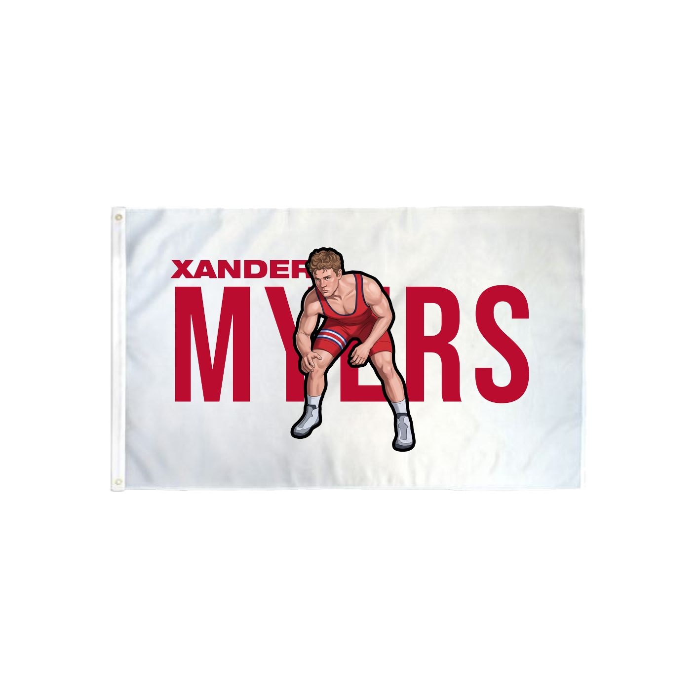 3x5 Flag — Player Name in Classic