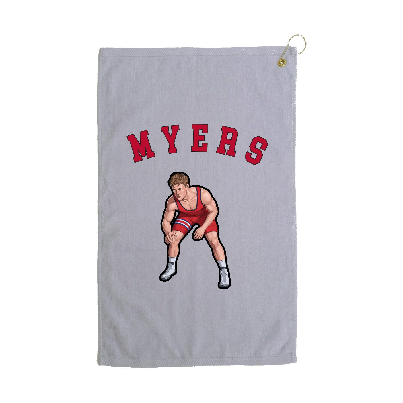Golf Towel — Shirsey Arch in Grey