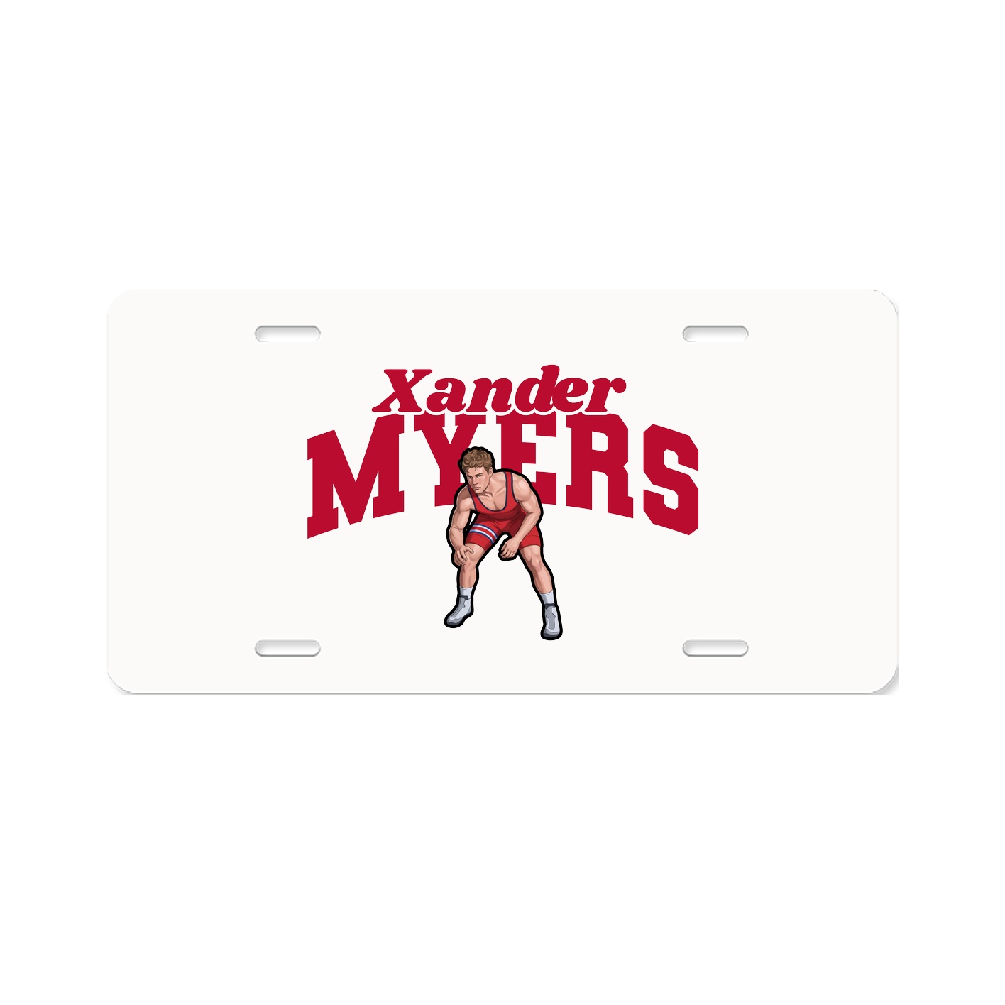 License Plate — Signature Arch in Classic