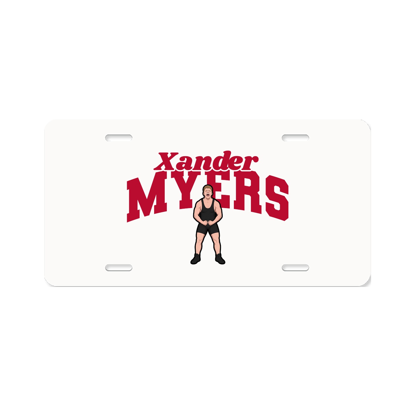 License Plate — Signature Arch in Classic