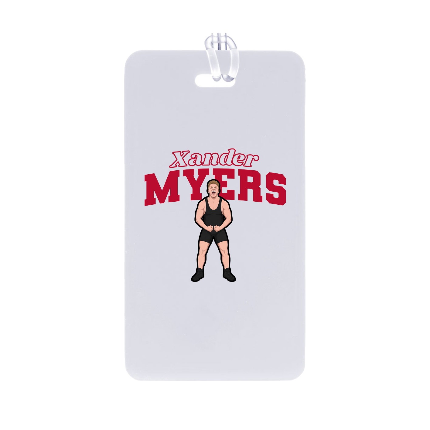 Bag Tag — Name Arch in Classic