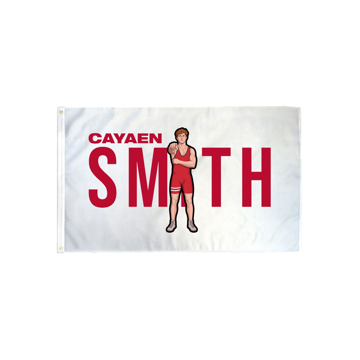 3x5 Flag — Player Name in Classic
