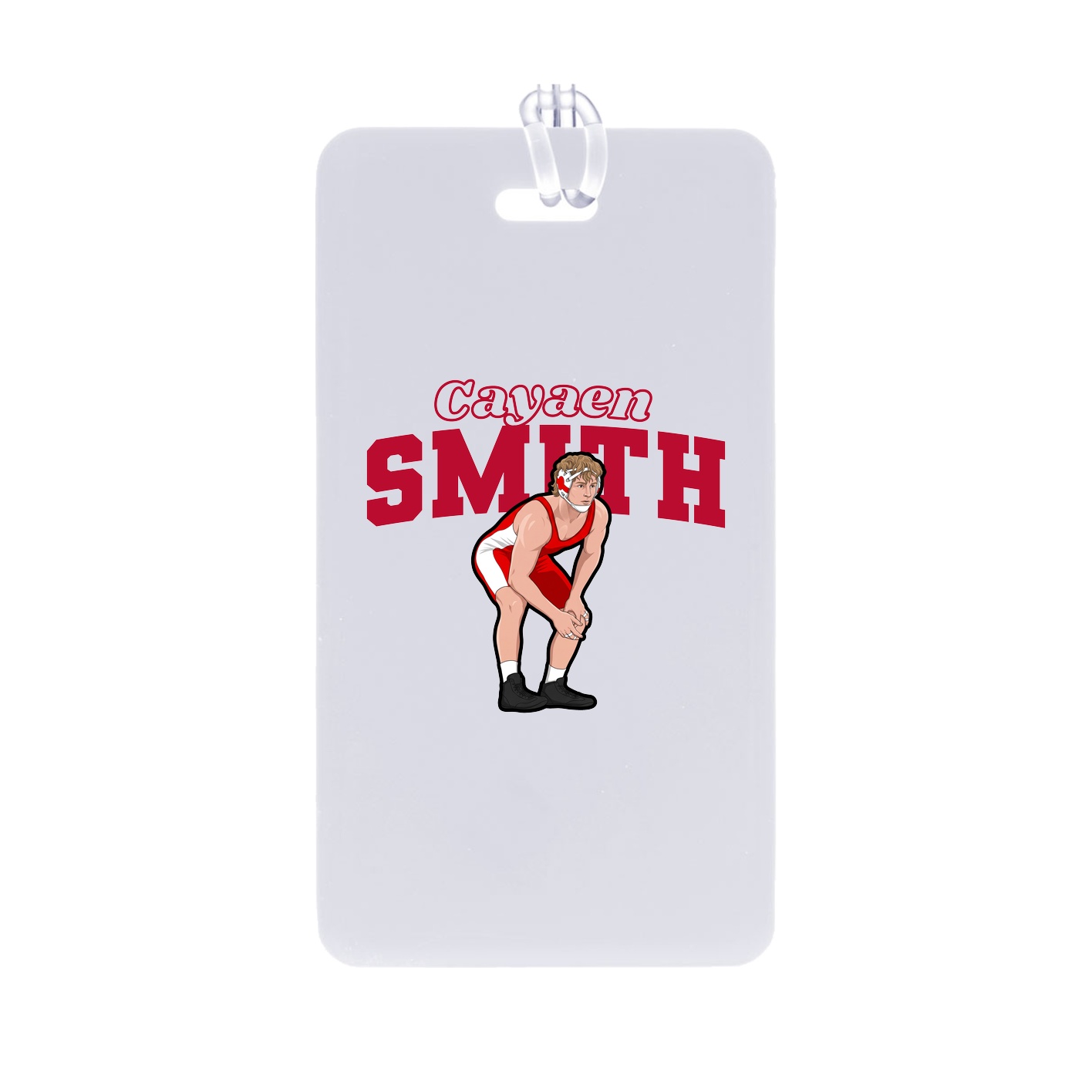 Bag Tag — Name Arch in Classic