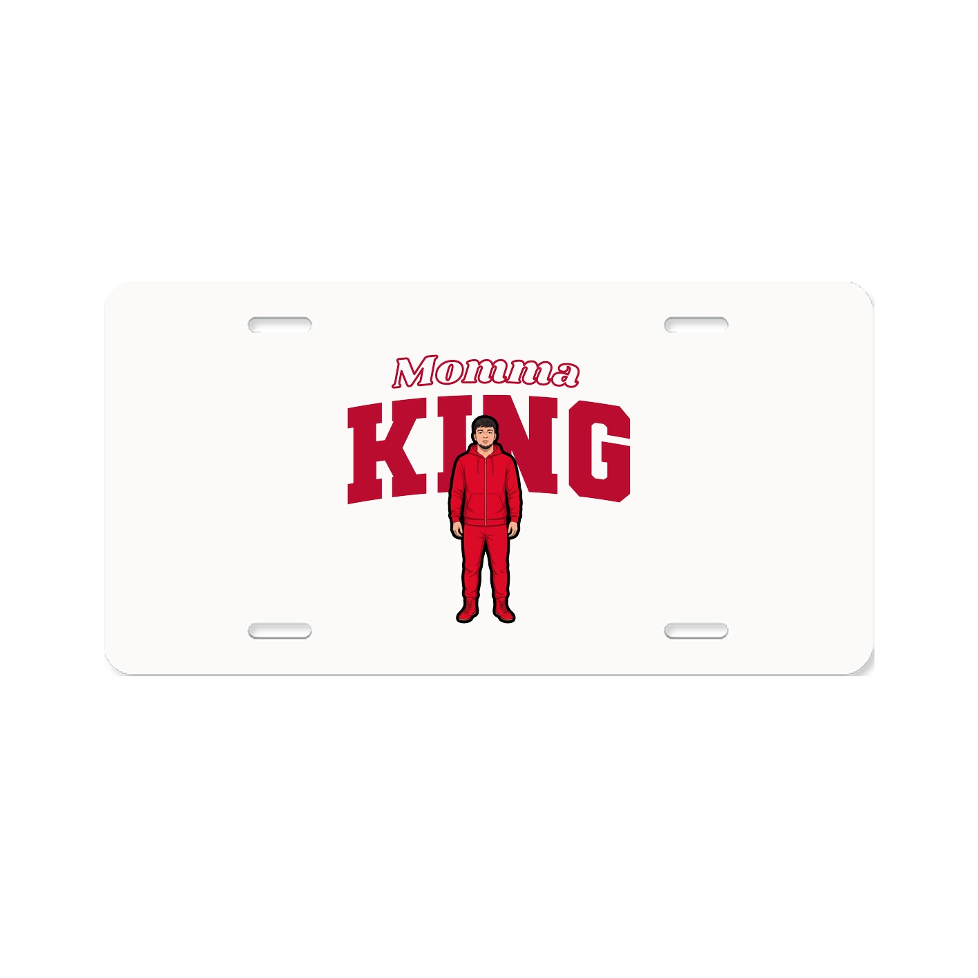 License Plate — Mothers Day Block in Classic