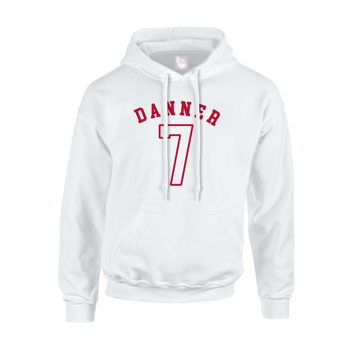 Hoodie — Shirsey Arch in White