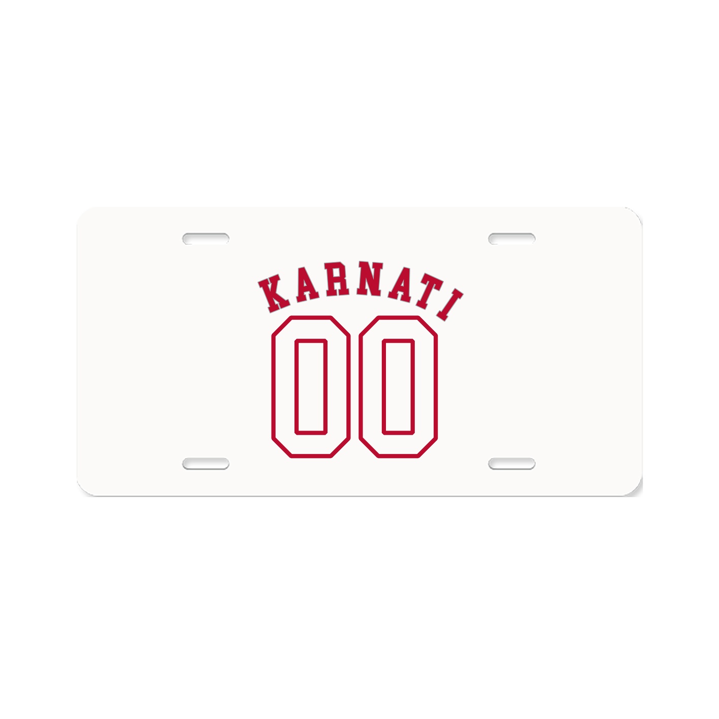License Plate — Shirsey Arch in Classic