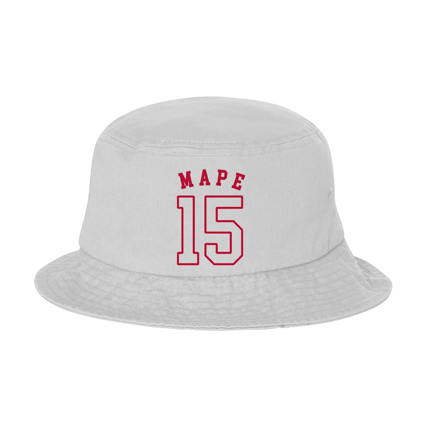Bucket Cap — Shirsey Arch in White