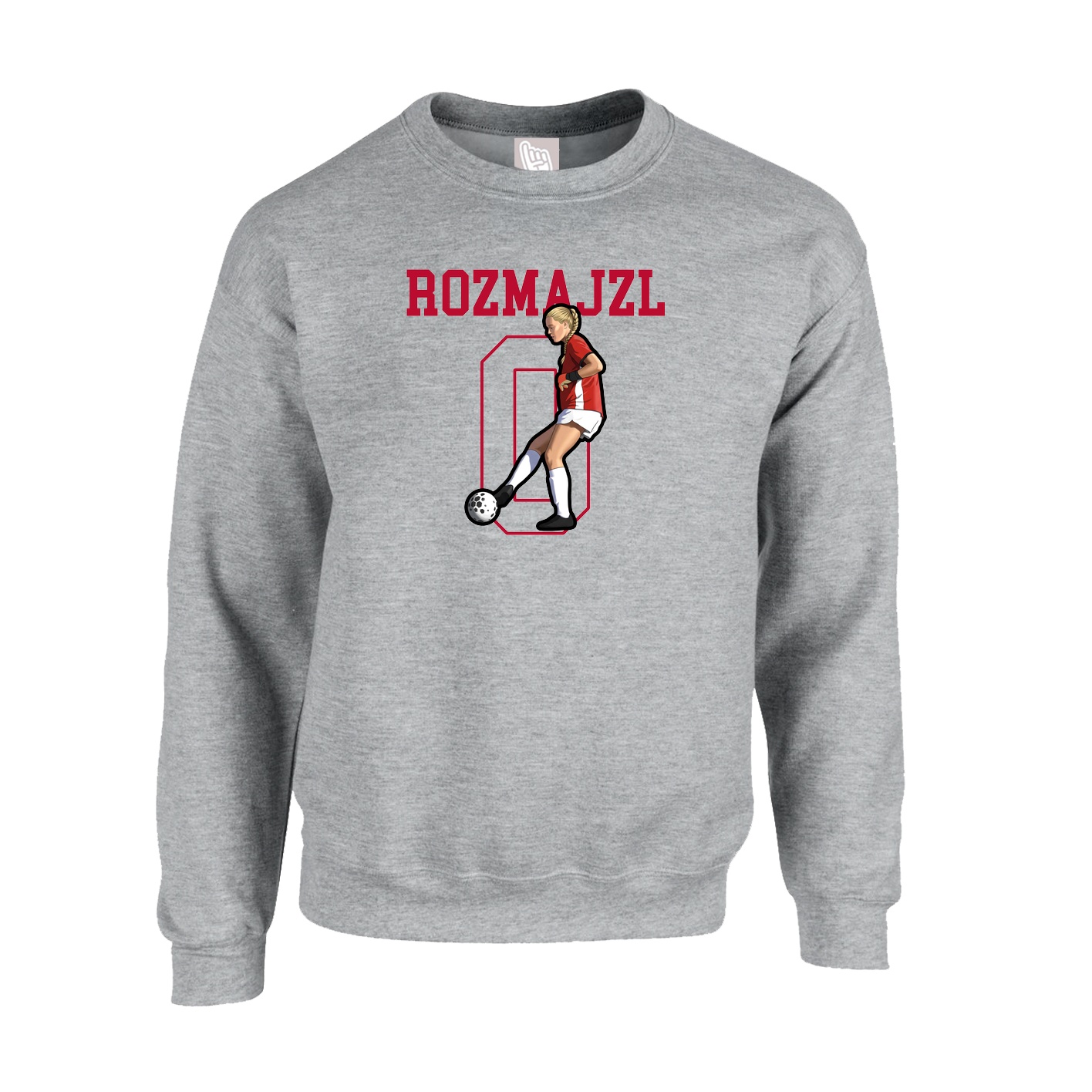 Fleece Crew — Shirsey in Grey