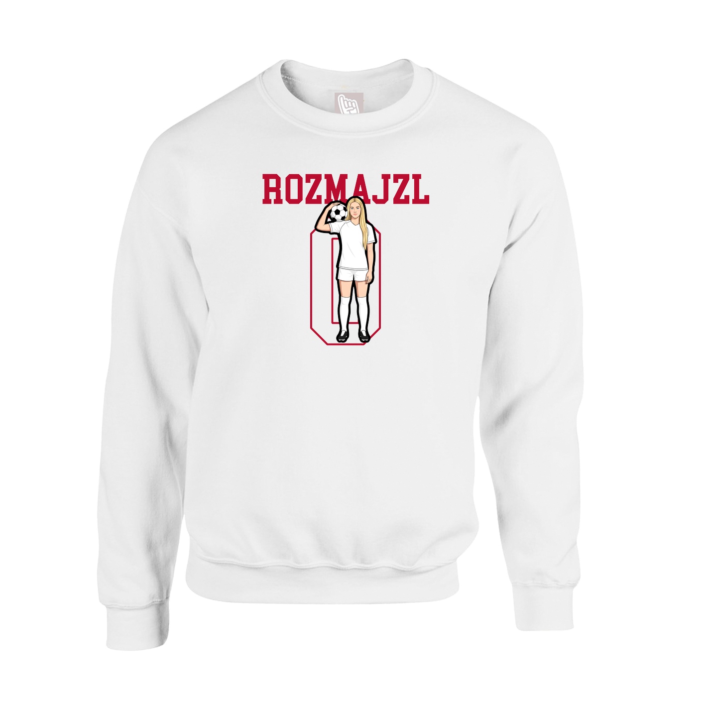 Fleece Crew — Shirsey in White