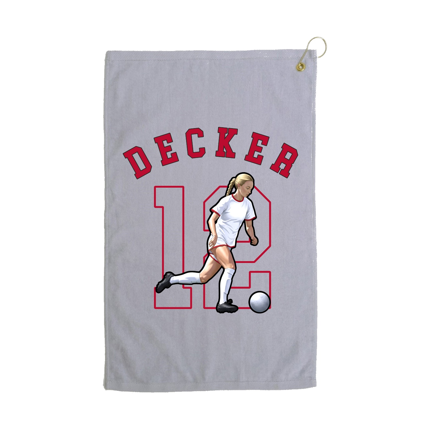 Golf Towel — Shirsey Arch in Grey