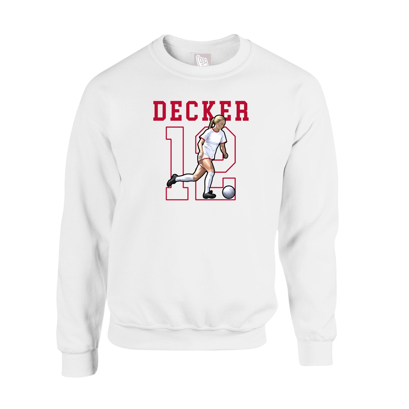Fleece Crew — Shirsey in White