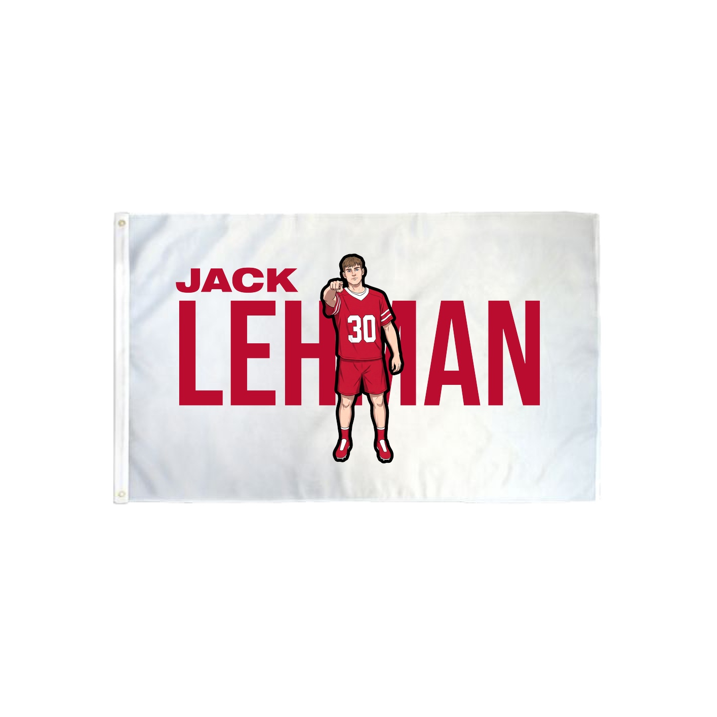 3x5 Flag — Player Name in Classic