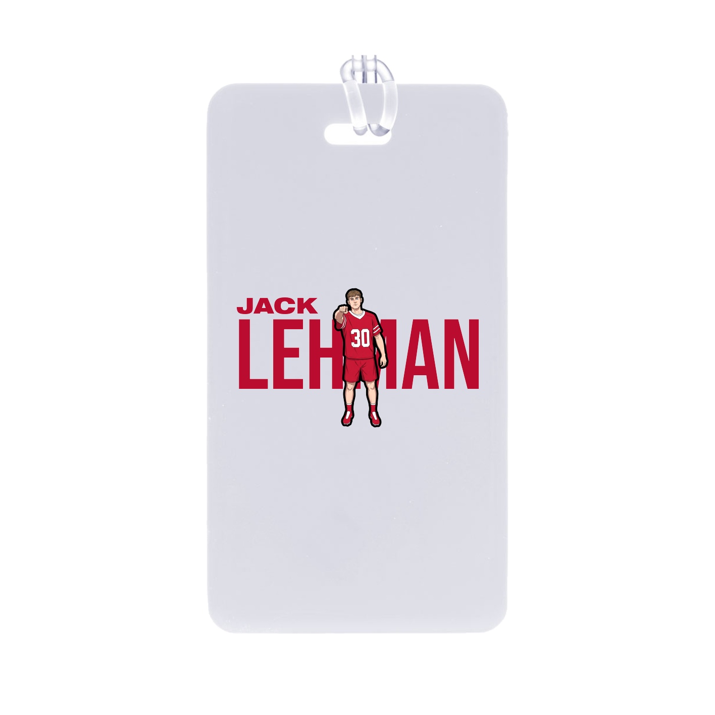 Bag Tag — Player Name in Classic
