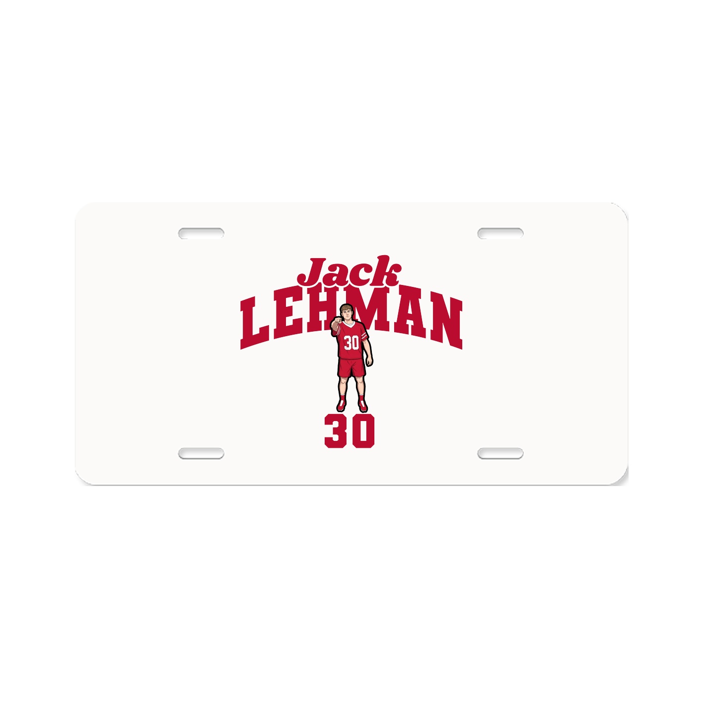 License Plate — Signature Arch in Classic