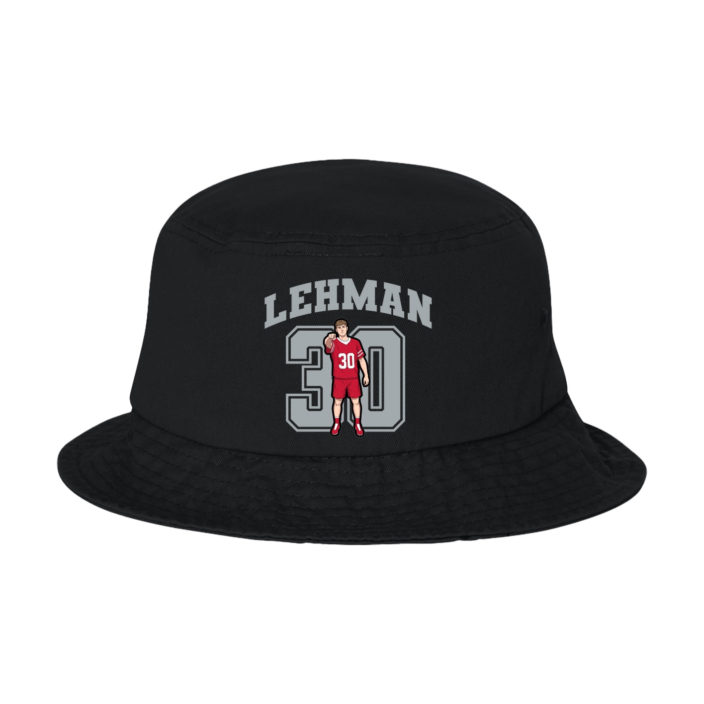 Bucket Cap — Number in Black