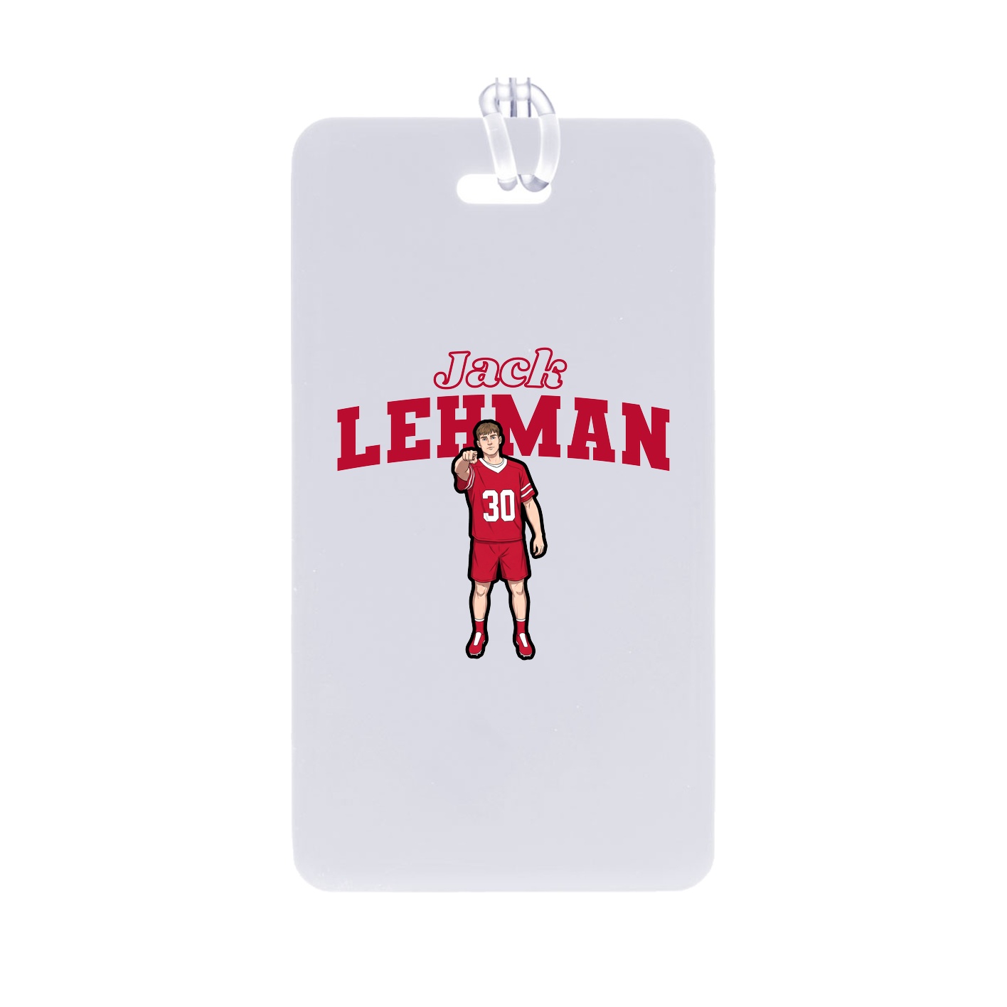 Bag Tag — Name Arch in Classic