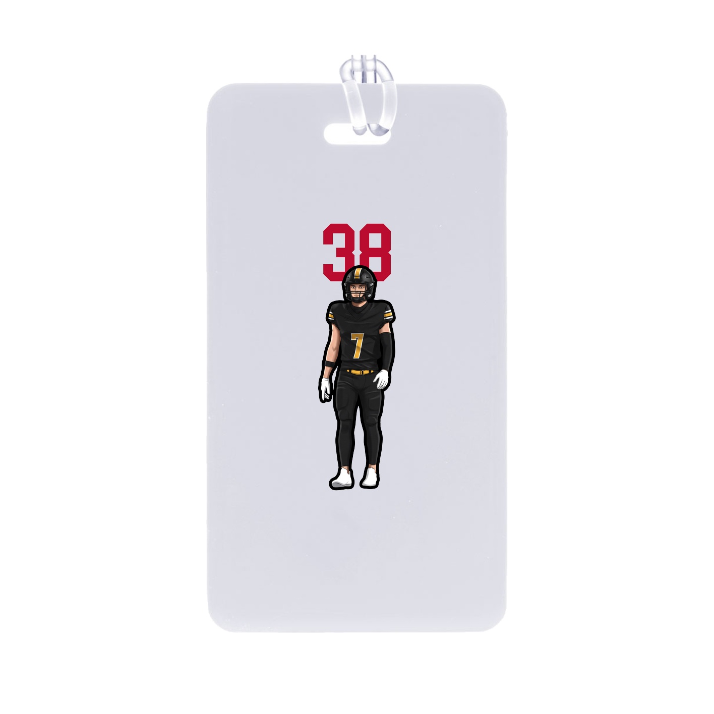 Bag Tag — Number Top in Classic
