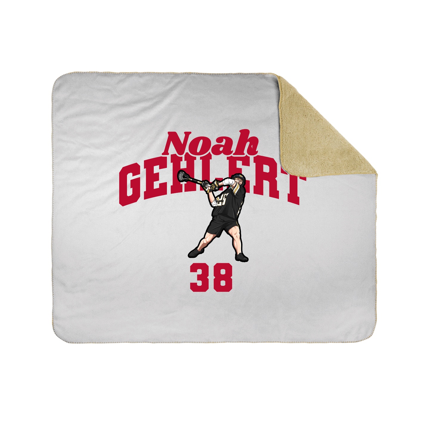 Throw Blanket — Signature Arch in White