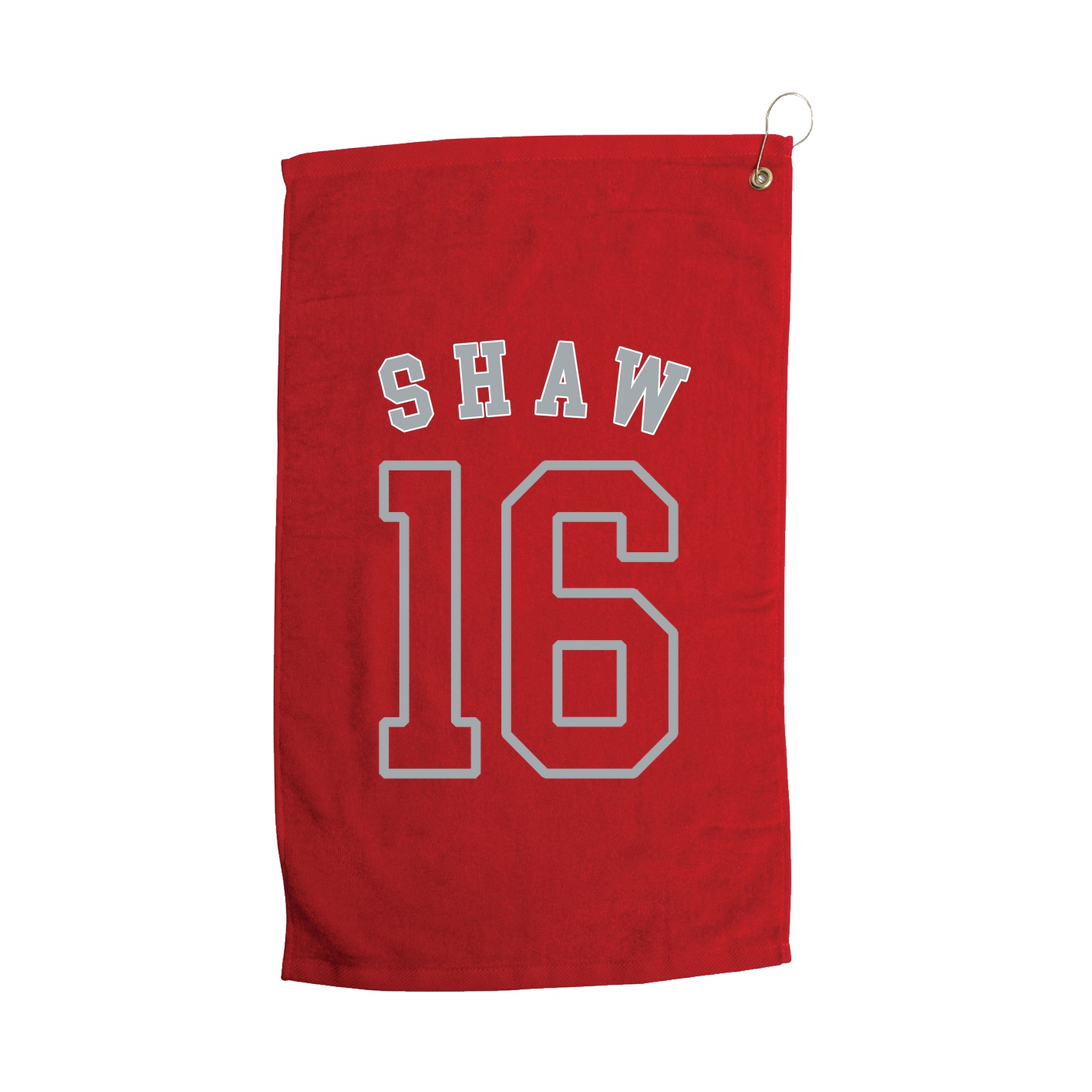 Golf Towel — Shirsey Arch in Red