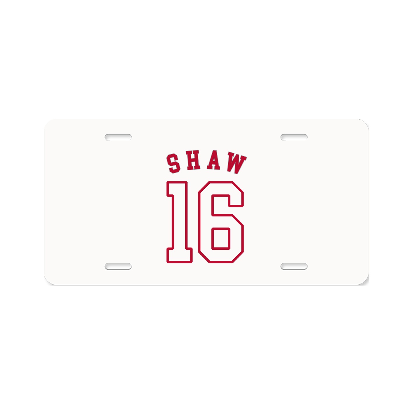 License Plate — Shirsey Arch in Classic