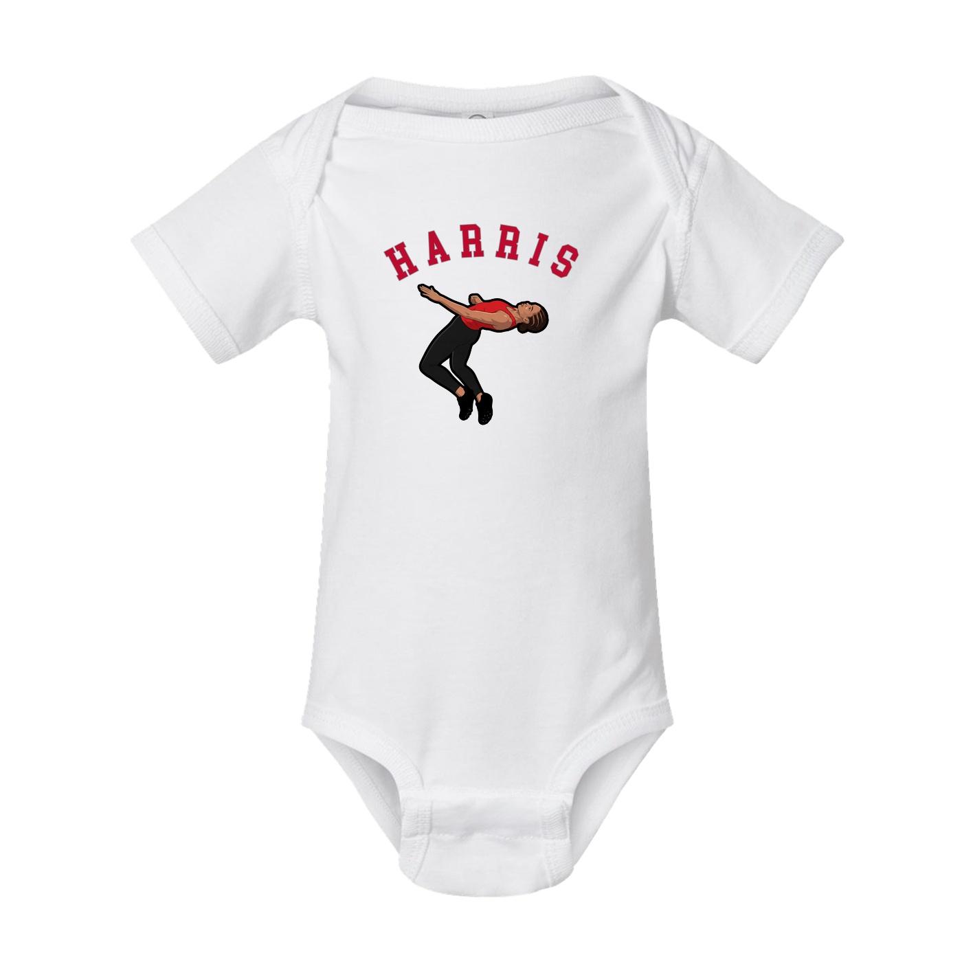 Baby Onesie — Shirsey Arch in White