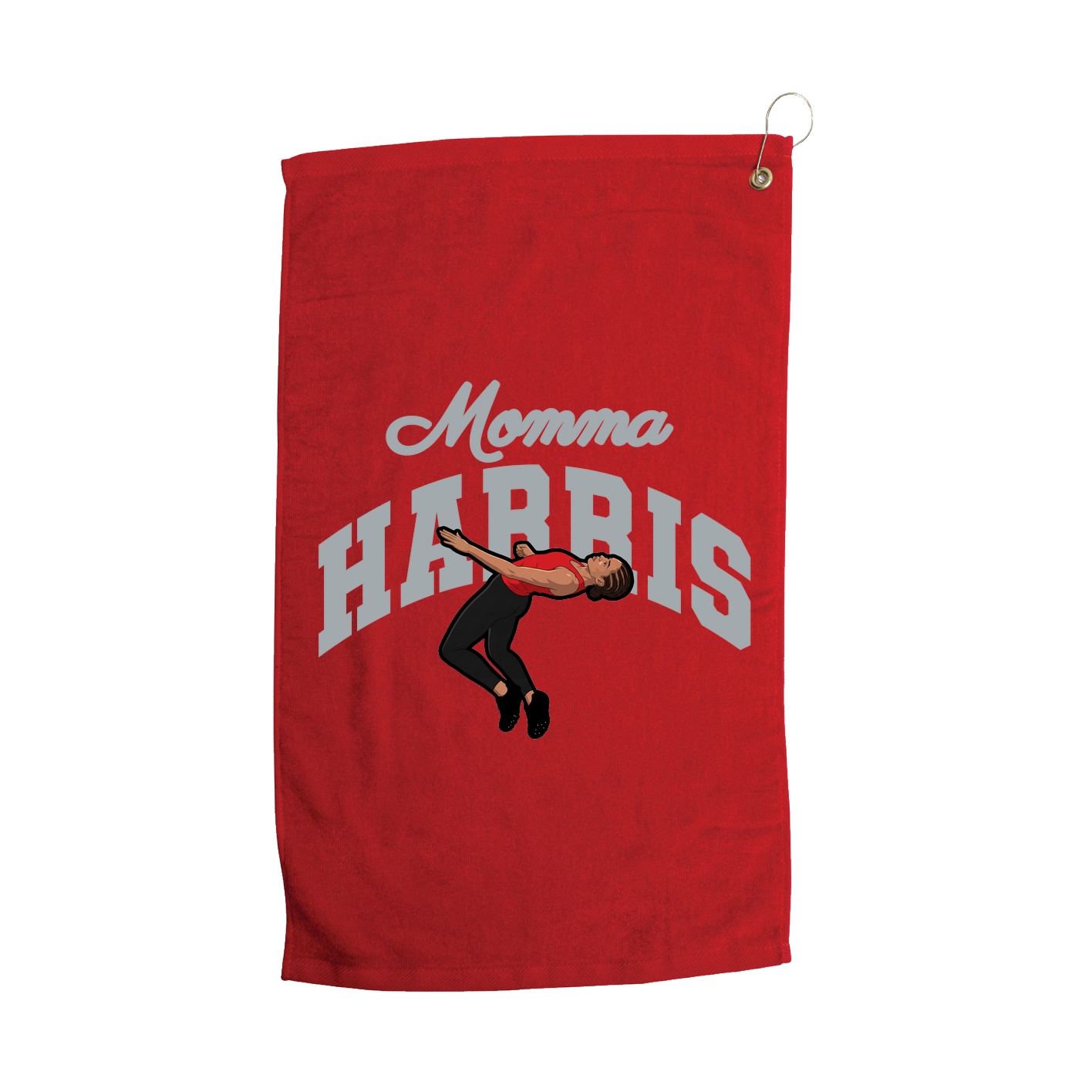 Golf Towel — Mothers Day Arch in Red