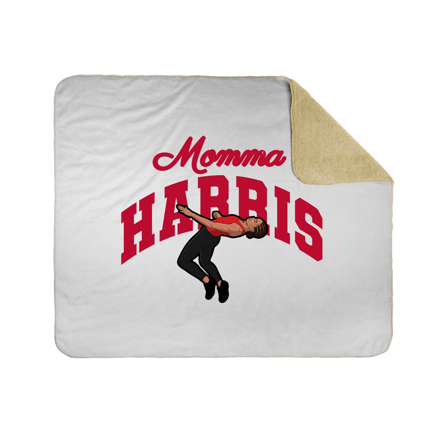 Throw Blanket — Mothers Day Arch in White
