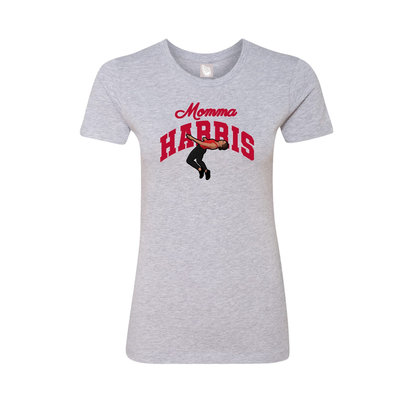 Womens Tee — Mothers Day Arch in Grey