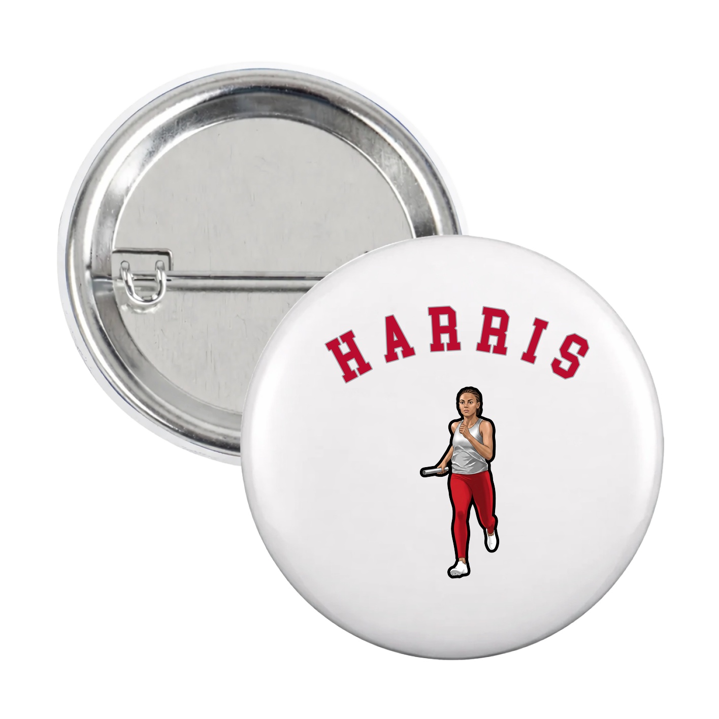 Game Day Button — Shirsey Arch in White