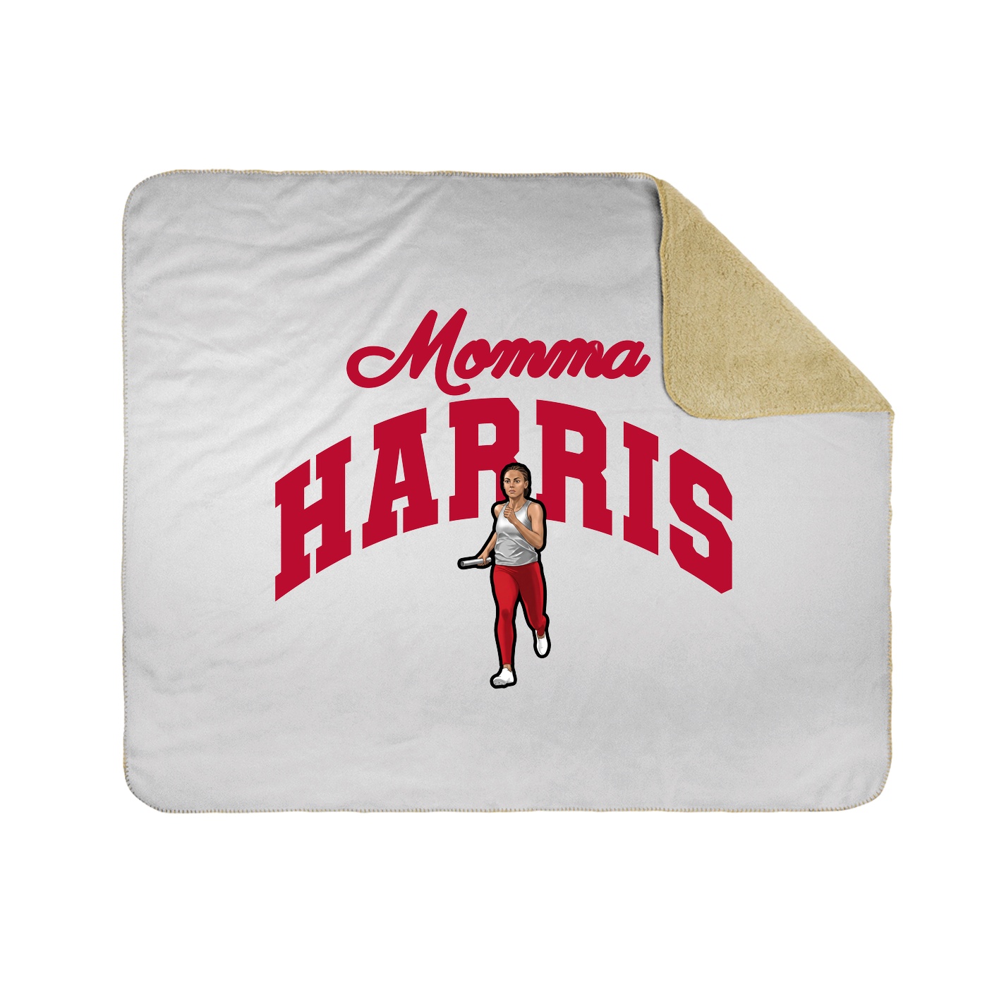 Throw Blanket — Mothers Day Arch in White