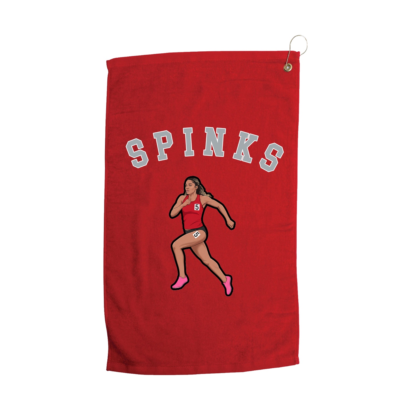 Golf Towel — Shirsey Arch in Red
