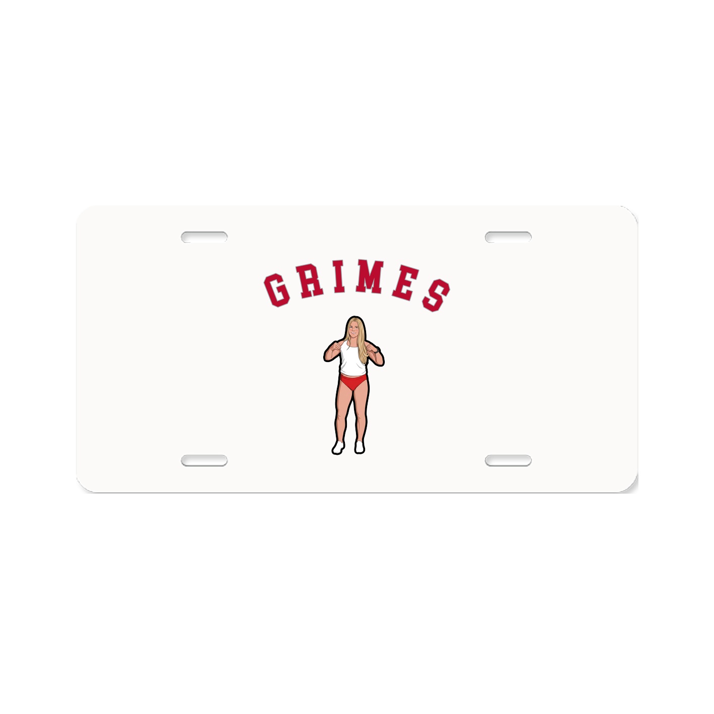 License Plate — Shirsey Arch in Classic