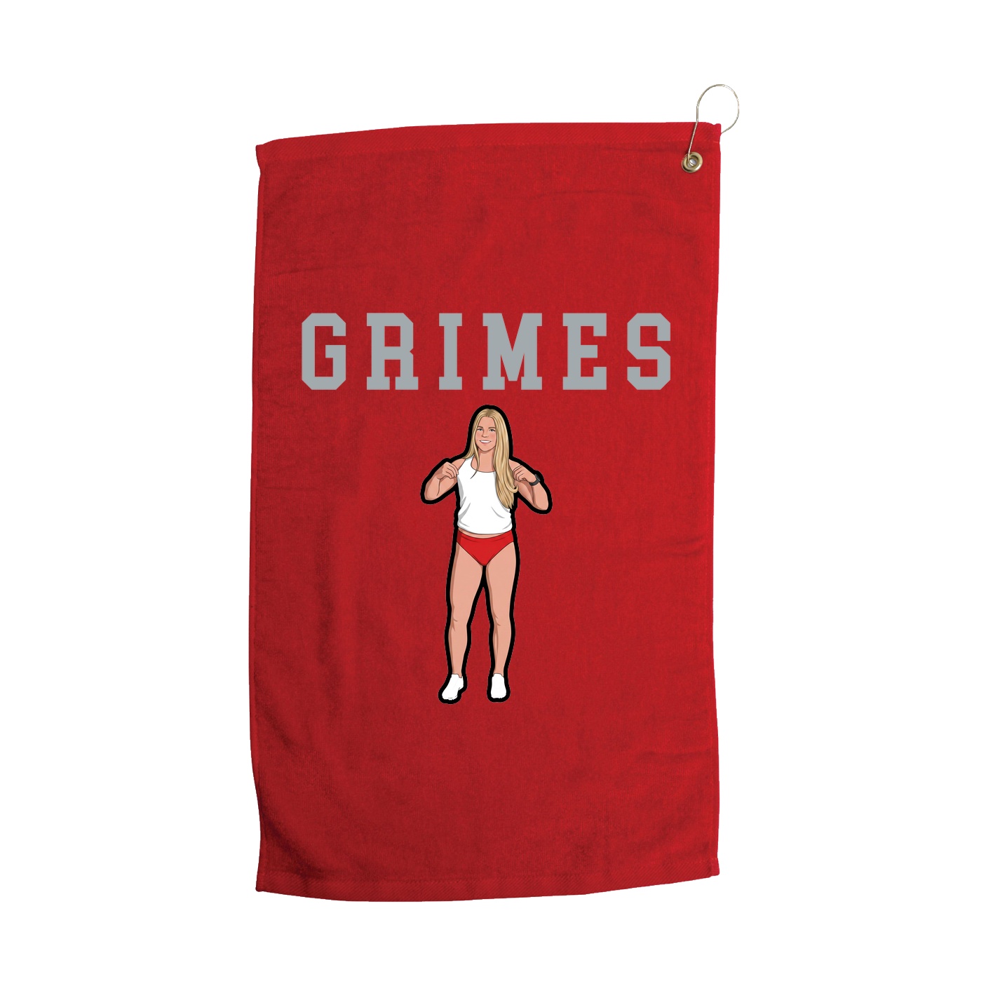 Golf Towel — Shirsey in Red