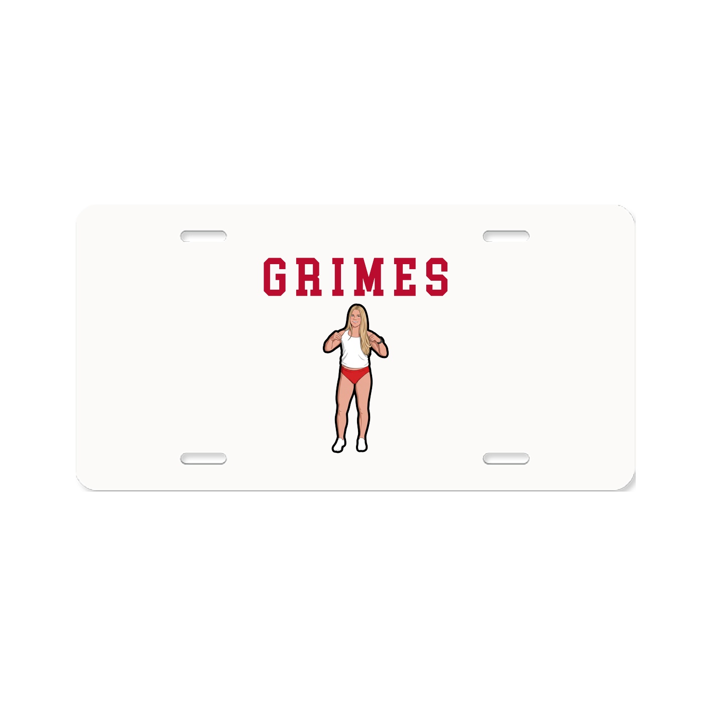 License Plate — Shirsey in Classic