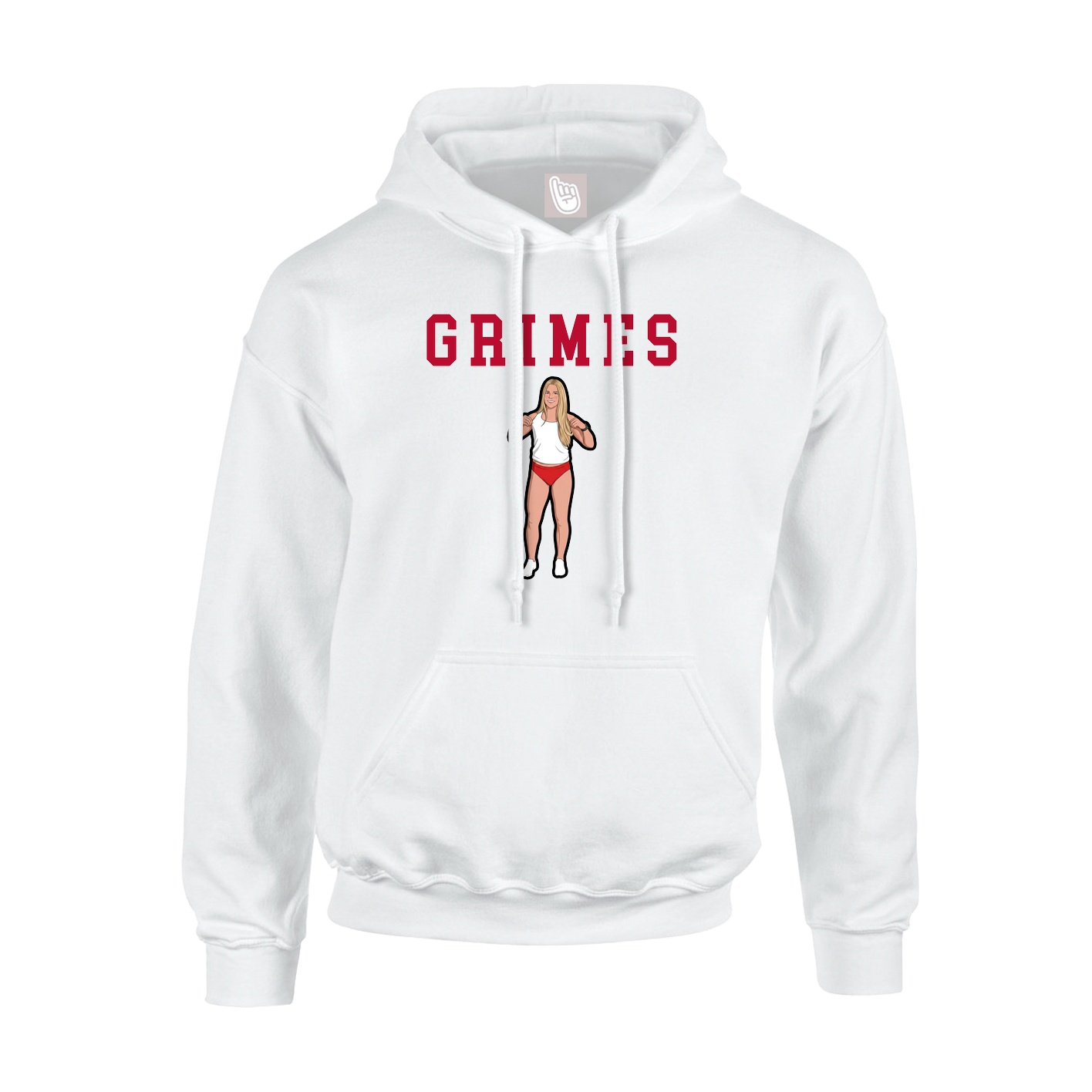 Youth Hoodie — Shirsey in White