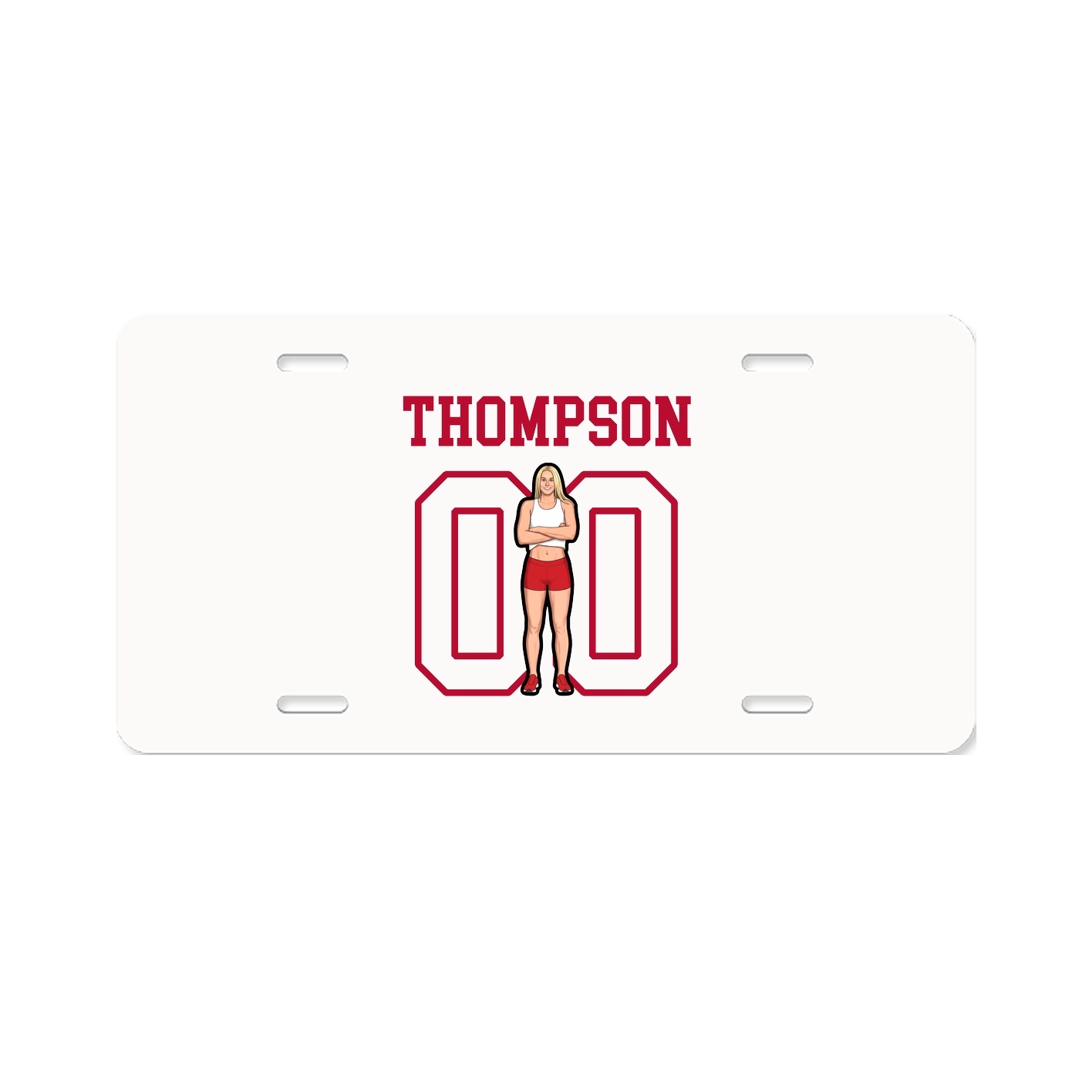 License Plate — Shirsey in Classic