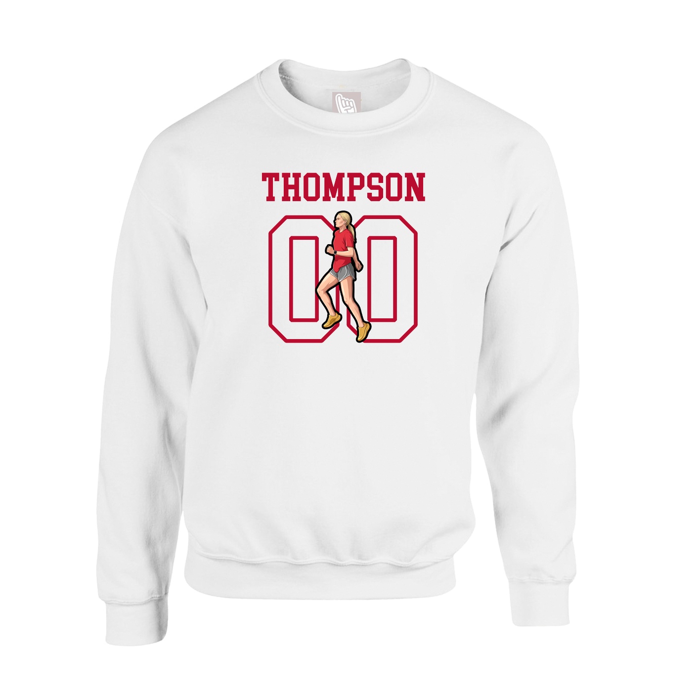 Fleece Crew — Shirsey in White