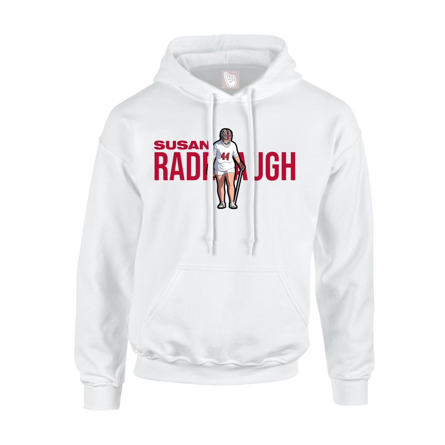 Hoodie — Player Name in White