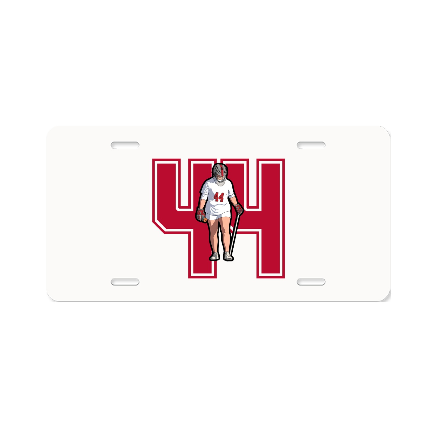 License Plate — Number in Classic