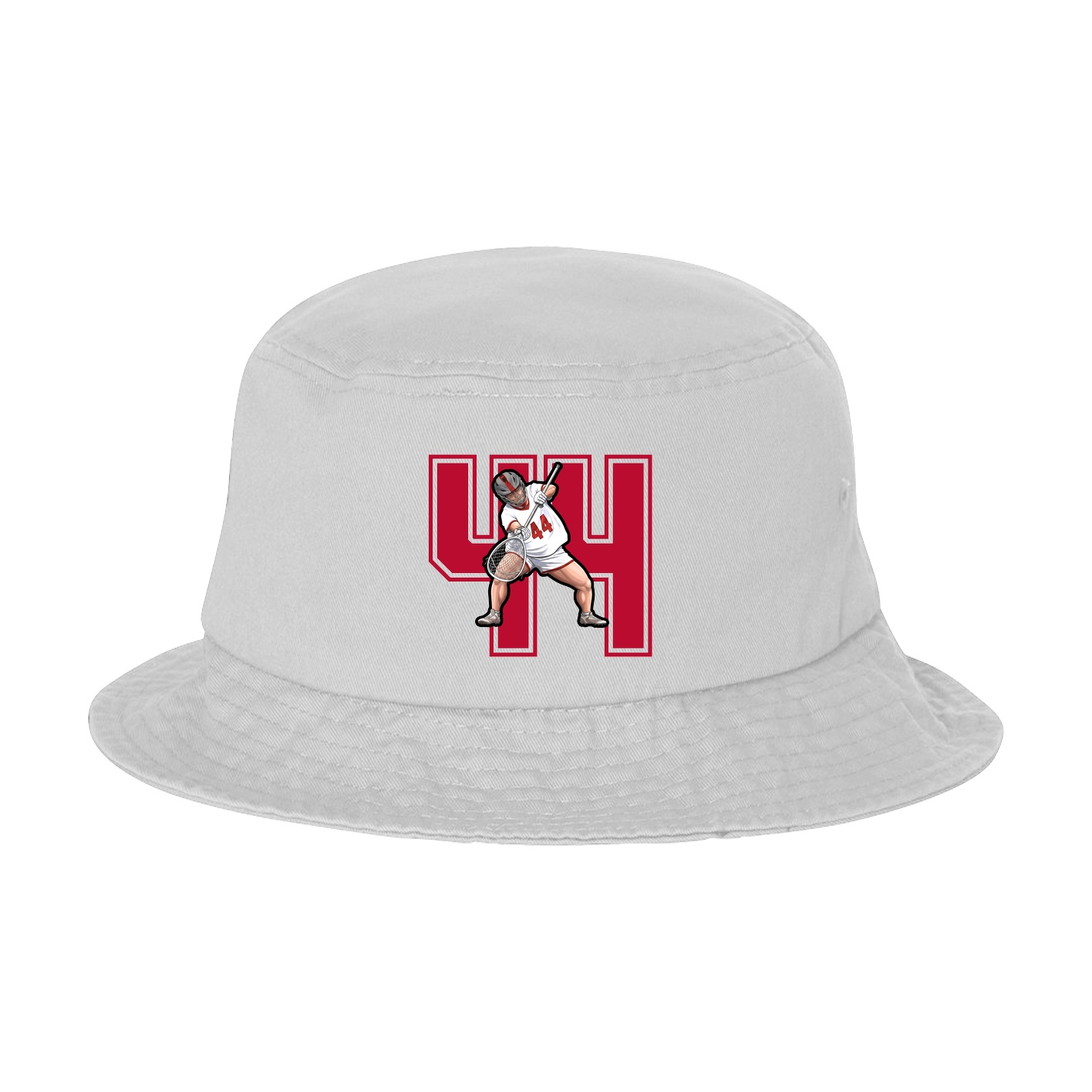 Bucket Cap — Number in White