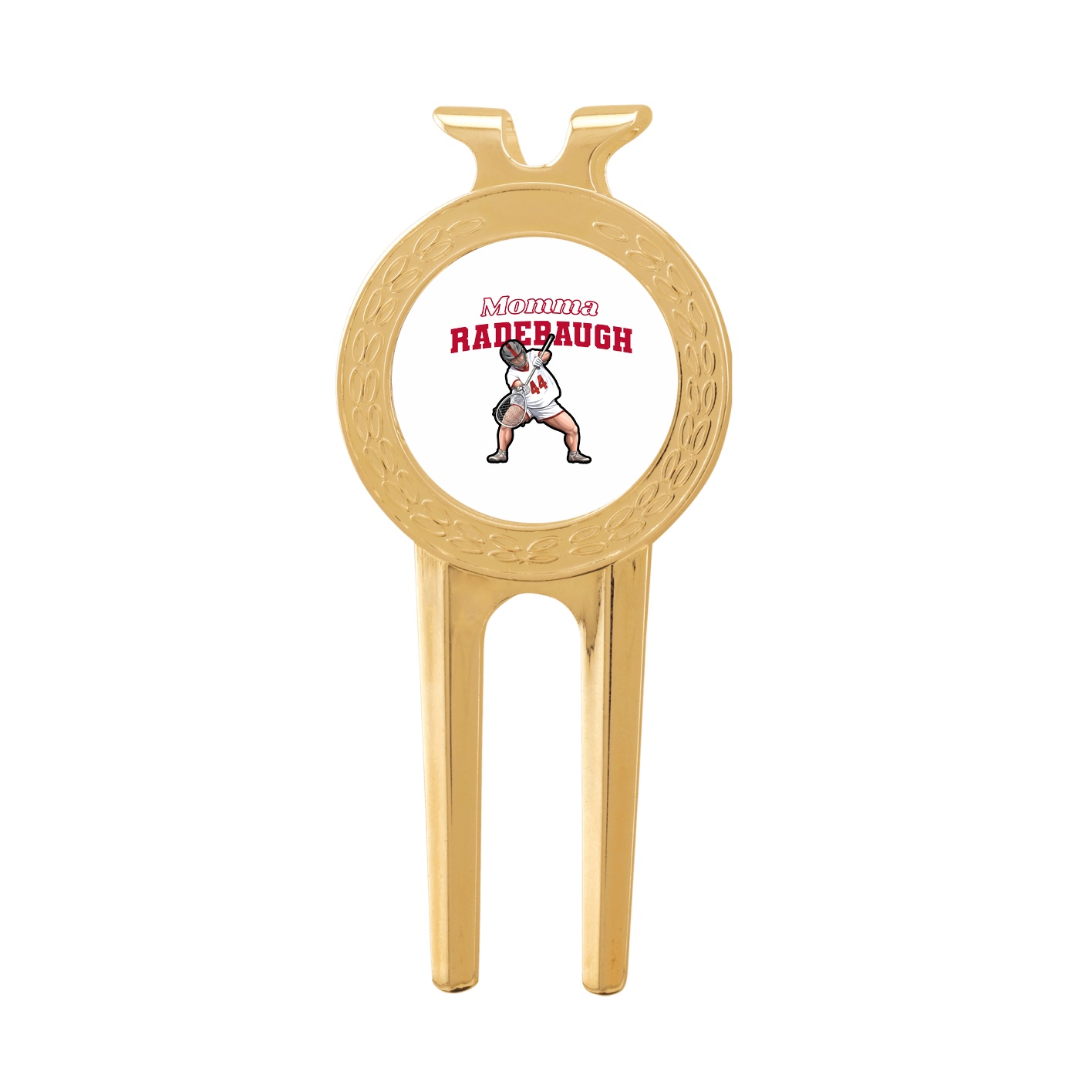 Divot Tool with Ball Marker — Mothers Day Block in Classic