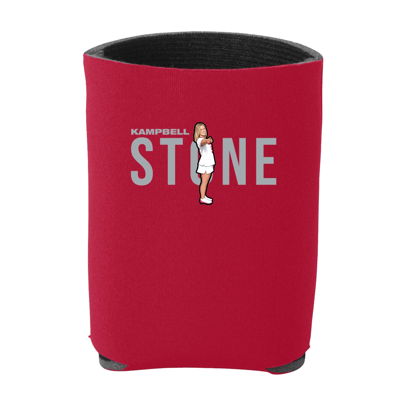 Can Holder — Player Name in Red
