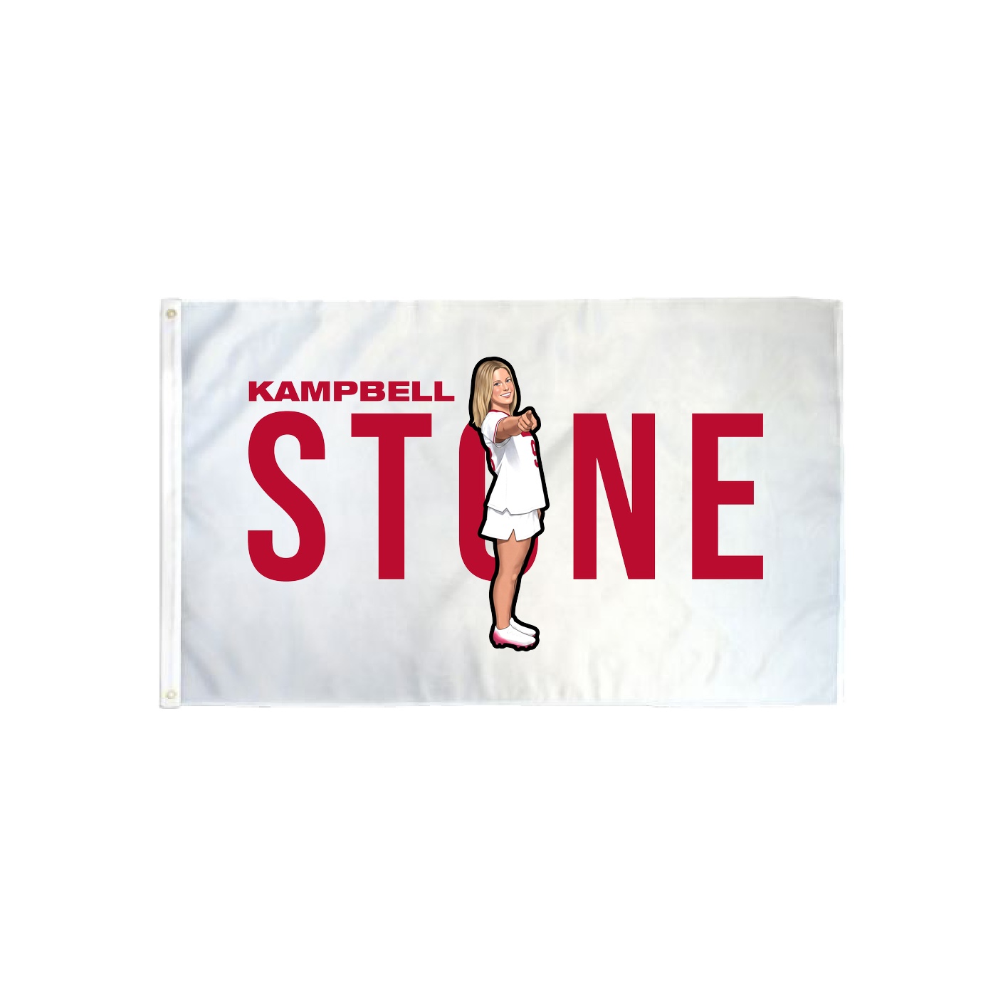 3x5 Flag — Player Name in Classic