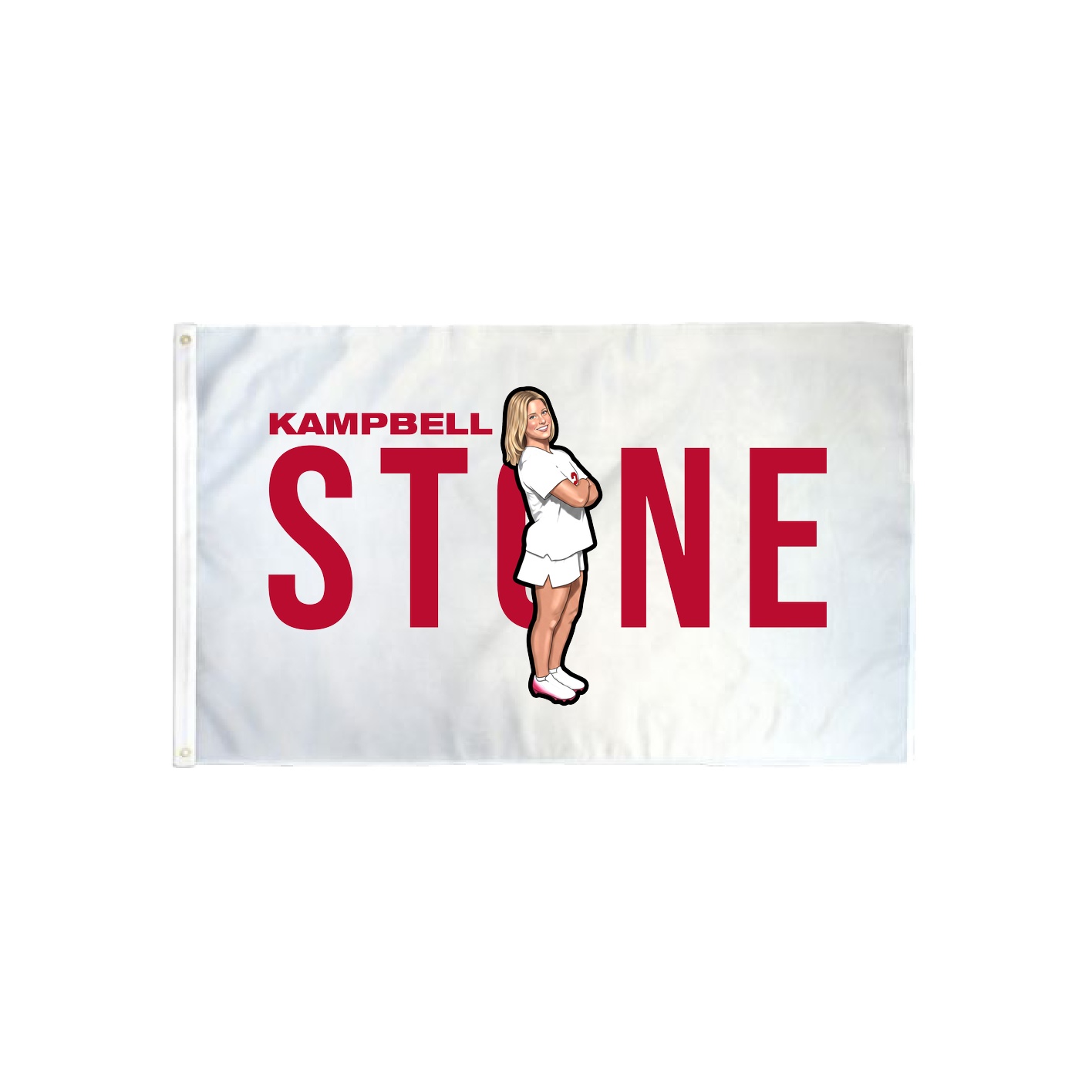 3x5 Flag — Player Name in Classic