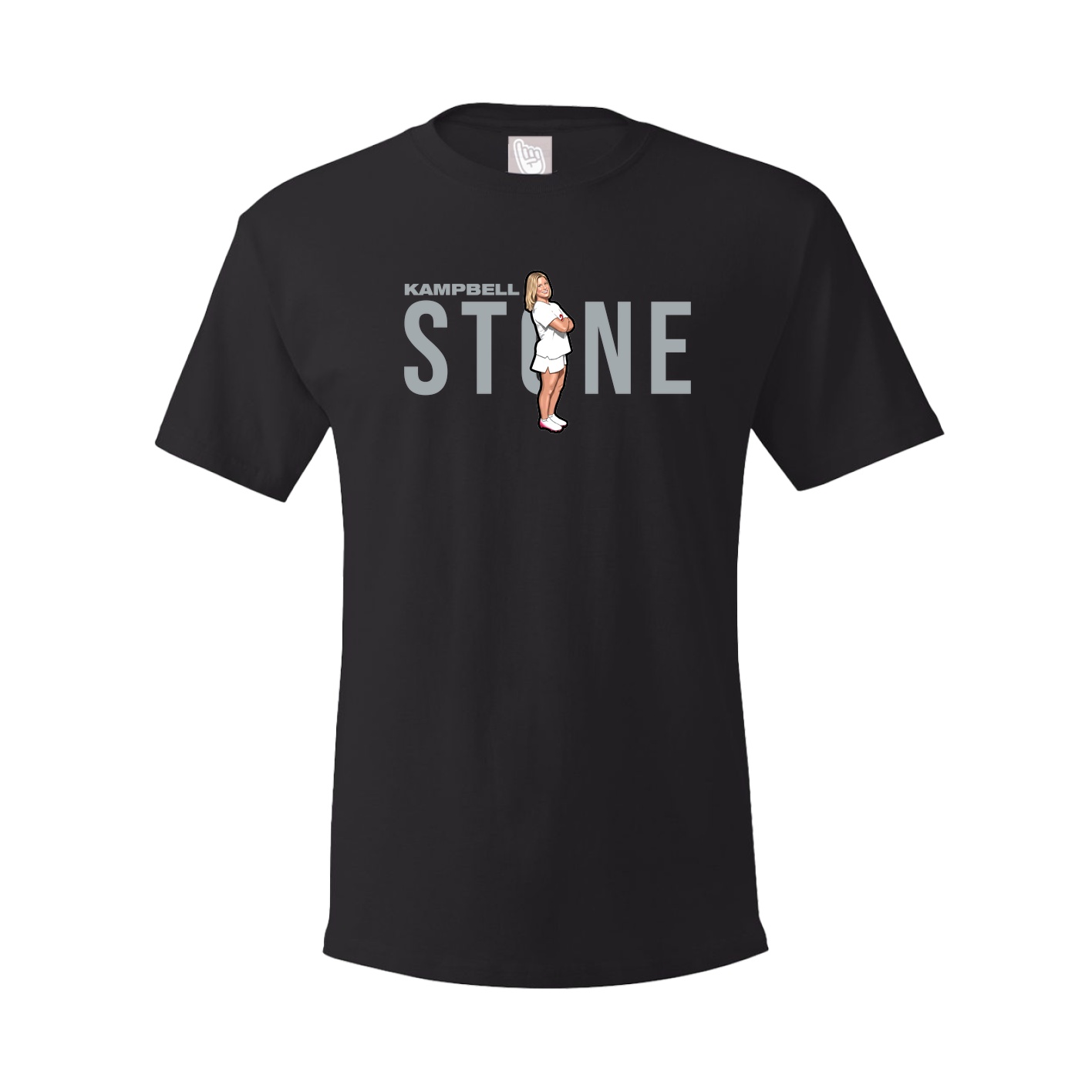 Tee — Player Name in Black