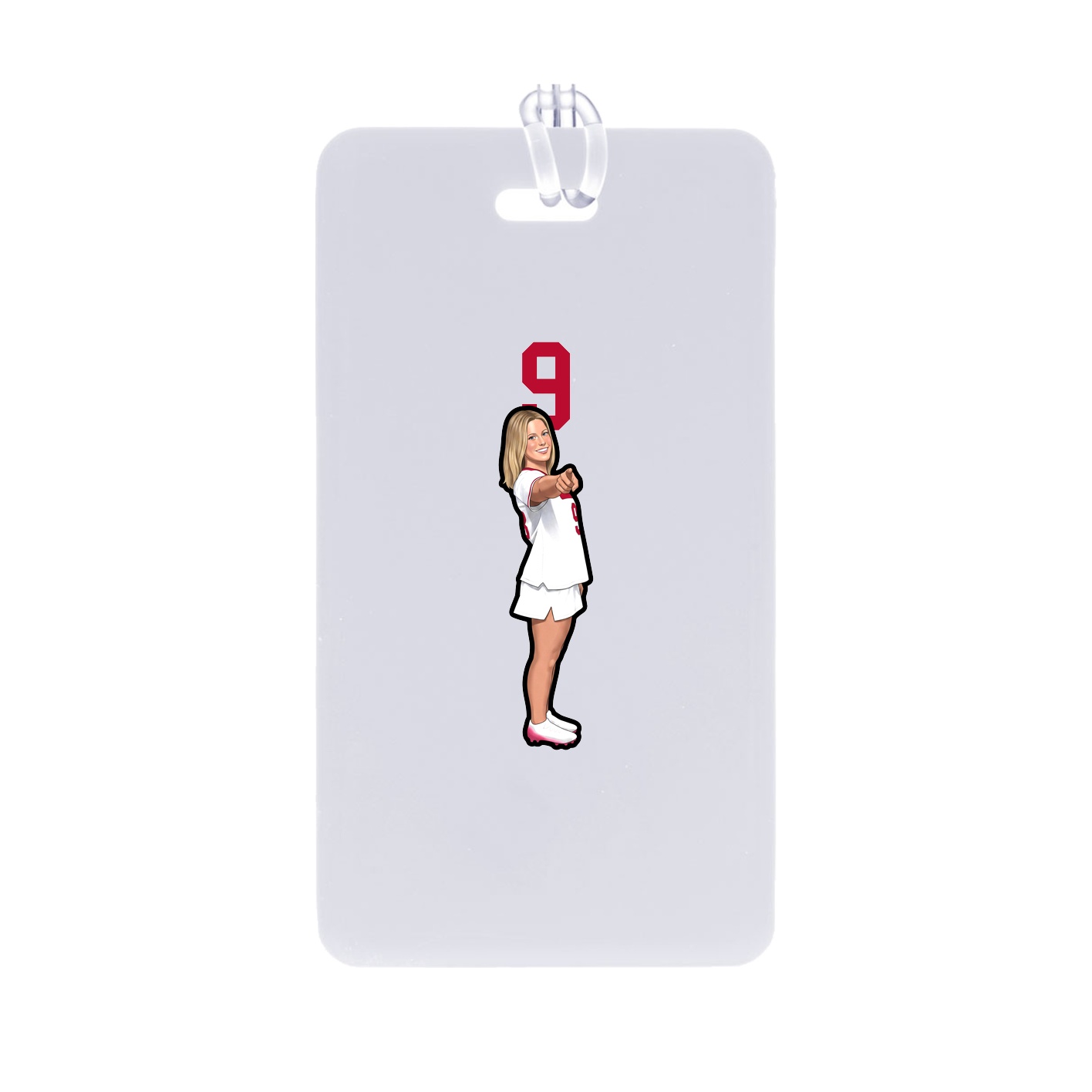 Bag Tag — Number Top in Classic