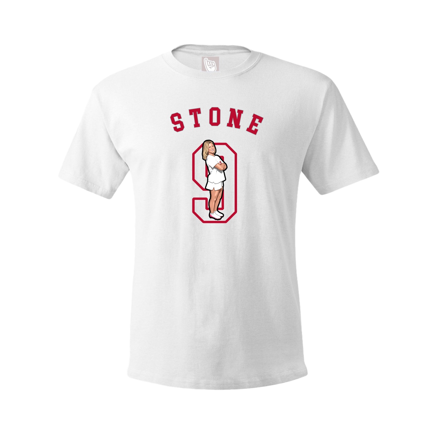Tee — Shirsey Arch in White