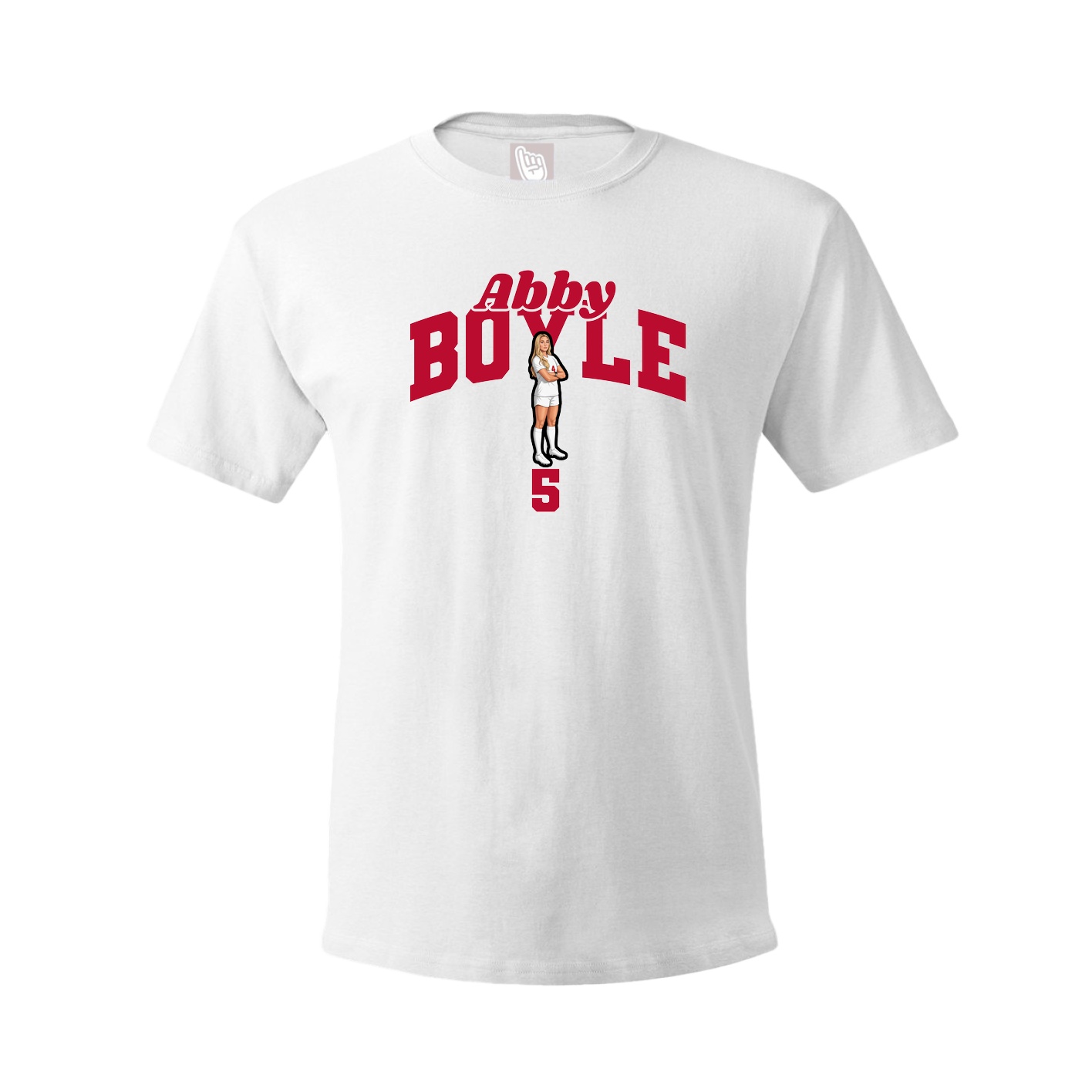Tee — Signature Arch in White